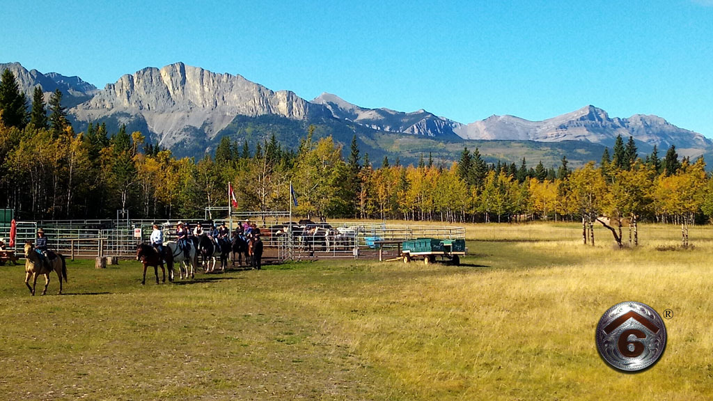 Autumn Awesome Horseback Riding at Cowley's Rafter Six® Ranch!