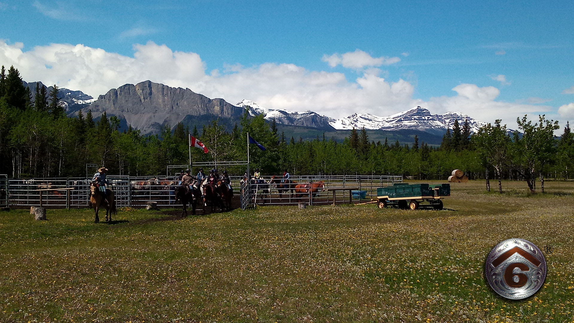 Happy Mother's Day Ride At The Cowley's Rafter Six® Ranch!