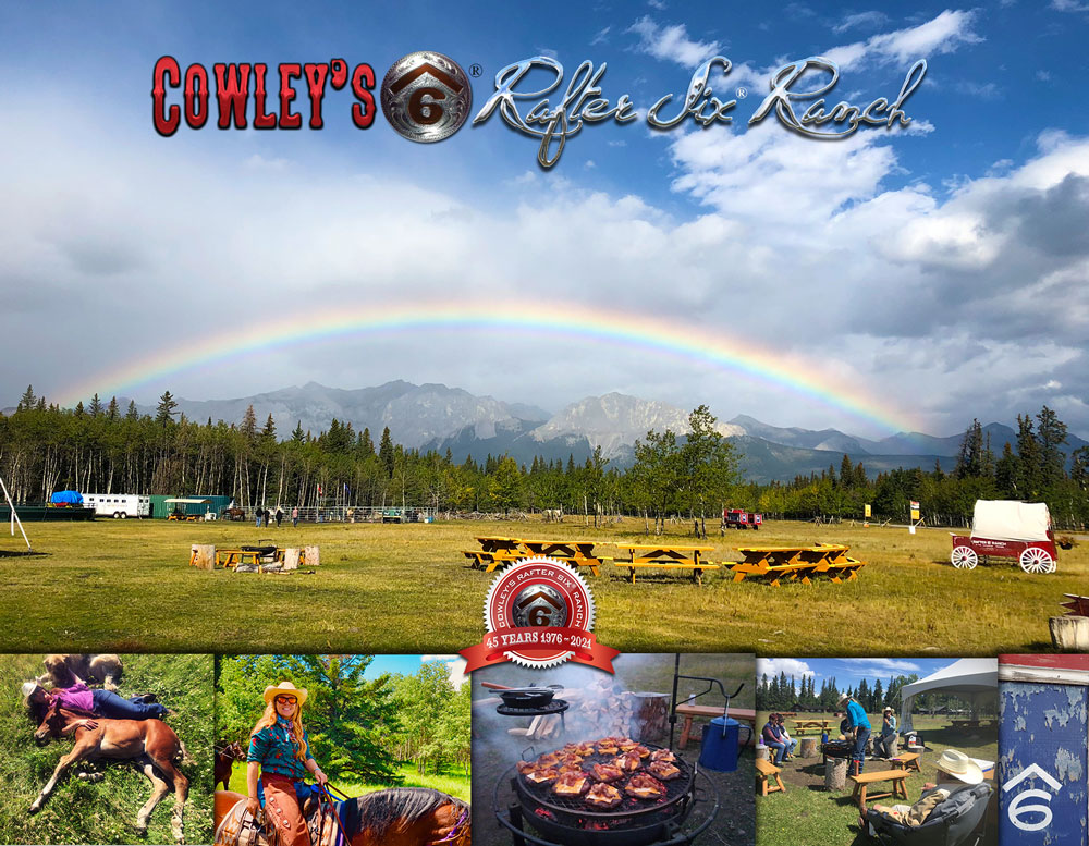 3 Generations of Cowboys At The Cowley's Rafter Six® Ranch!