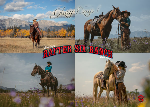 A BIG WESTERN THANK YOU for Horseback Riding With Us in 2025 at Cowley's Rafter Six® Ranch!